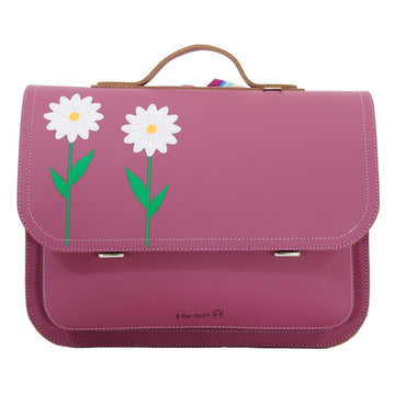 Lederen schooltas met magneetsluiting - Marguerite Plum